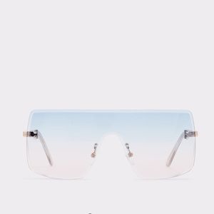 Light Blue Frameless Sunglasses